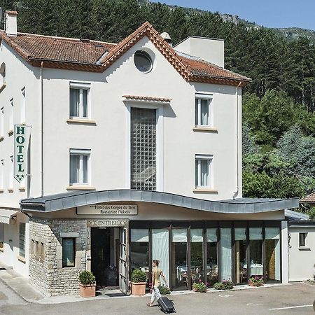 Logis Hotel Restaurant Des Gorges Du Tarn Florac Exterior foto